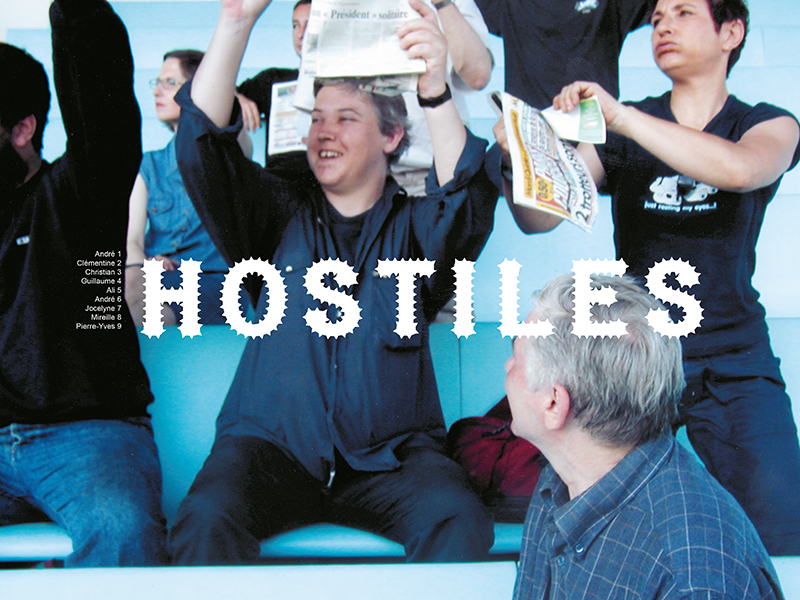 Hostiles (2003) art et psychiatrie, workshop sur les peurs urbaines.