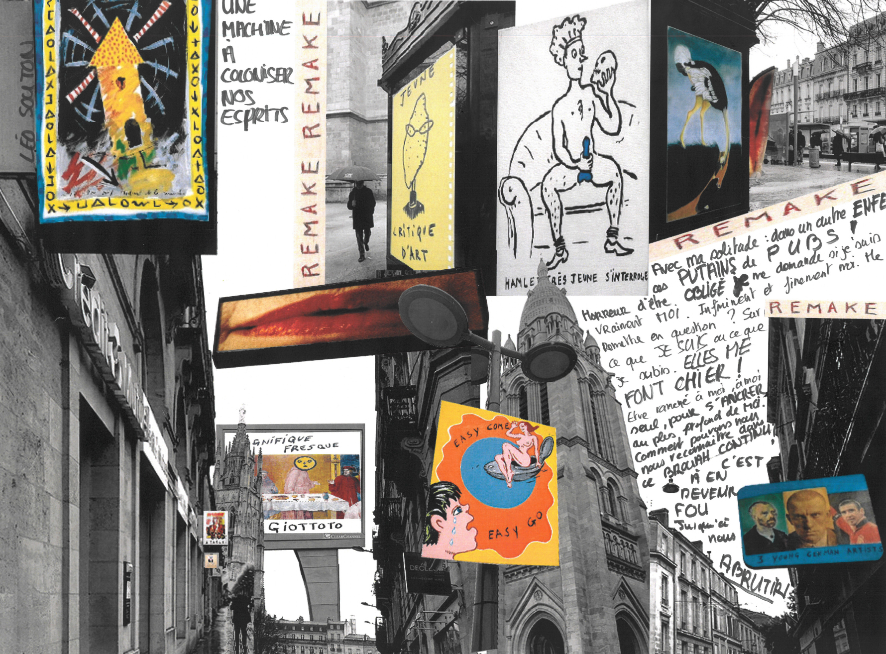 AAA, "La ville qui manque" (2020) extrait de la publication.