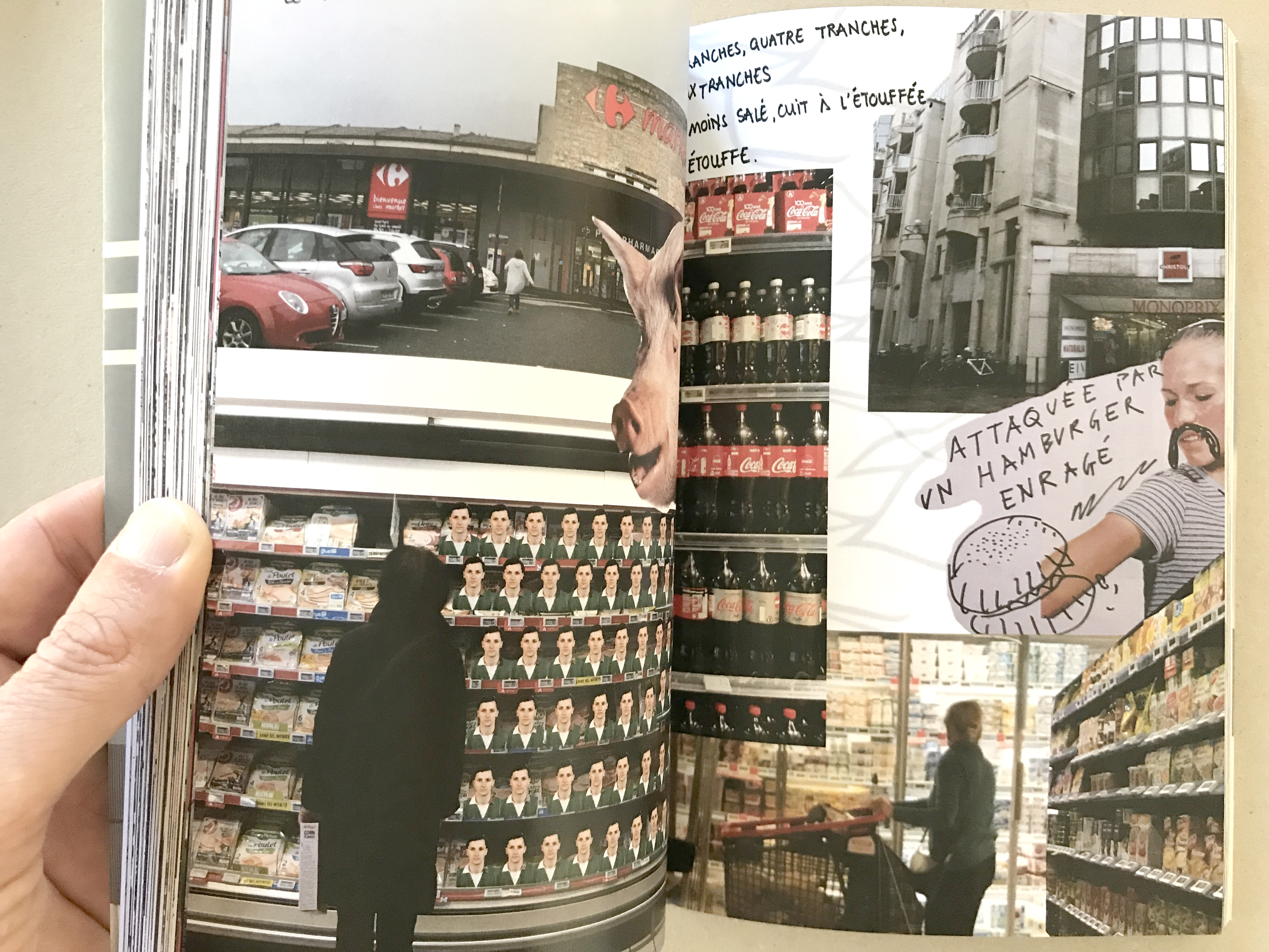 AAA La ville qui manque (2020) 222 pages couleurs, format 15 x 21,5 cm, 115 ex.
