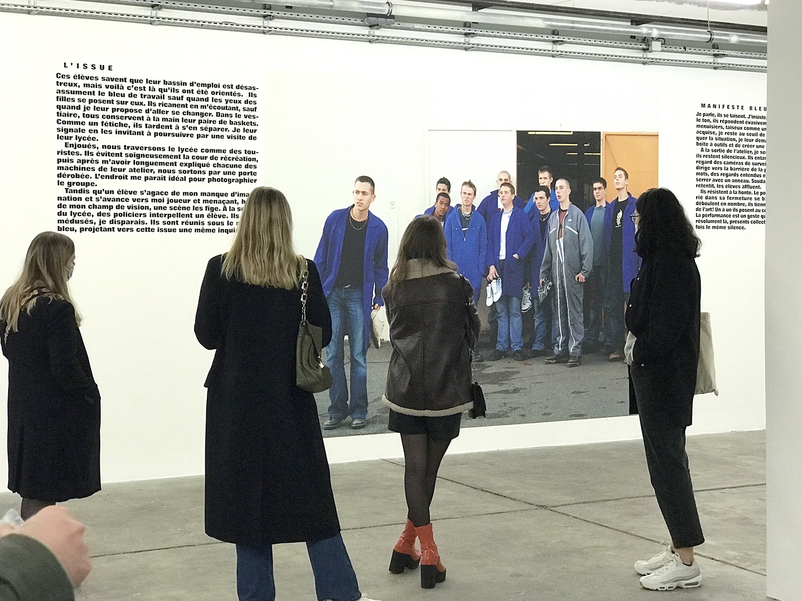 Exposition Bleu Blanc Rouge, quand l'art travaille l'école