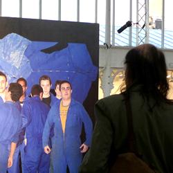 Theval expo au Boulot Maison des métallos, Paris.