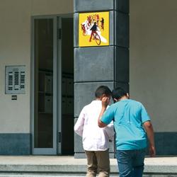 Théval vestibule Bruxelles