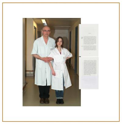 Arnaud Théval Tenir, caché (2017), format 65 x 70 cm.