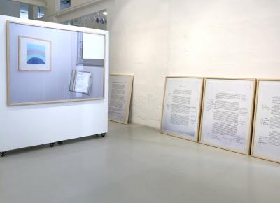 Arnaud Théval et CANCAN, expo au 308 maison de l'architecture à Bordeaux.