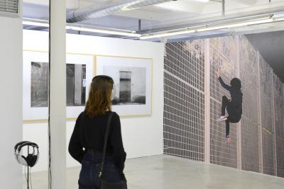 Arnaud Théval Un œil sur le dos (2019) La friche la belle de Mai, Marseille.