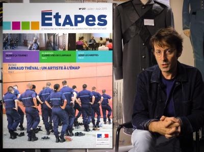 Arnaud Théval Le mur rouge (2019), histoire d'une image. © vidéo Enap  Atelier Pédagogique du Numérique – ENAP. Réalisation : Marie-Christine Pujeau et Jean-Christophe Arcamone