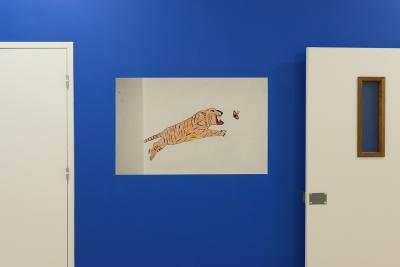 Arnaud Théval Le tigre et le papillon s'invitent (2020)