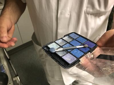 Arnaud Théval Blanc maquillage, Institut de lutte contre le cancer, Bordeaux.