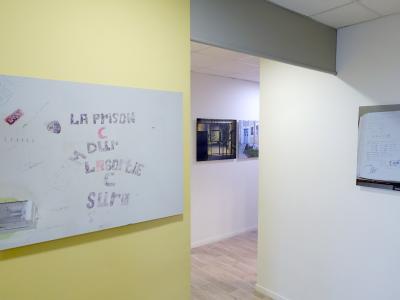 Arnaud Théval La mémoire invitée (2019) centre pénitentiaire de Valence. 