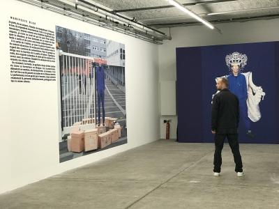 Exposition Bleu Blanc Rouge, quand l'art travaille l'école