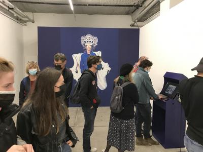 Exposition Bleu Blanc Rouge, quand l'art travaille l'école