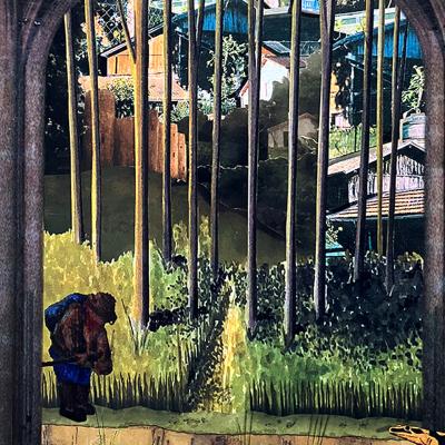 Vagabondages 2 (2022), roman graphique du studio Architecture, ville et territoires, ensap Bordeaux.