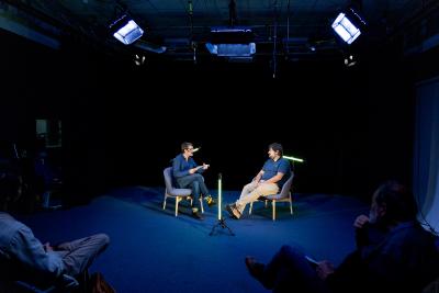 Arnaud Théval, &quot;Université, scènes de mémoire ?&quot;© Photos : Thierry Egger, Université Jean Moulin Lyon III.