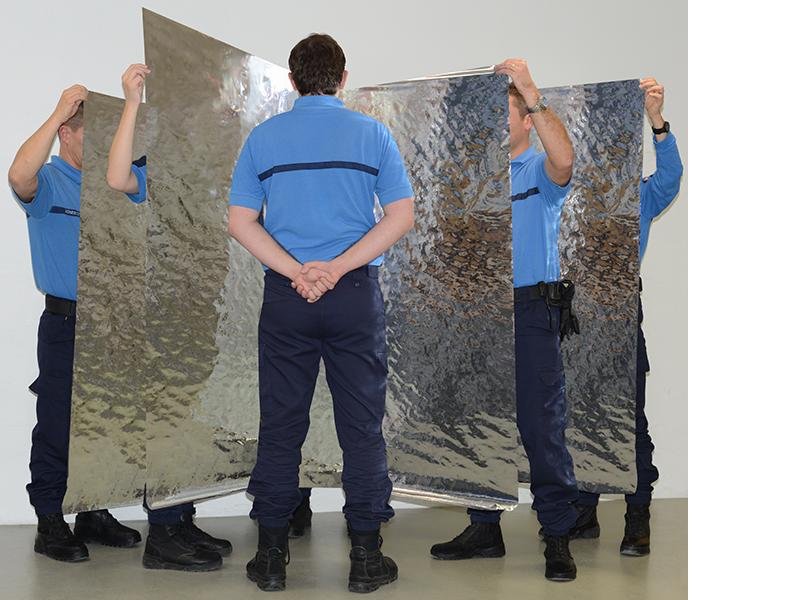 Une totale maîtrise (2016), format 200 x 229 cm.