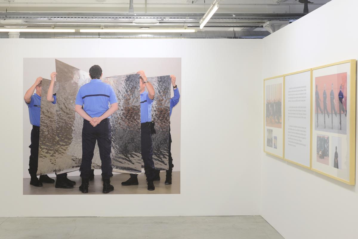 Arnaud Théval Un œil sur le dos (2019) La friche la belle de Mai, Marseille.