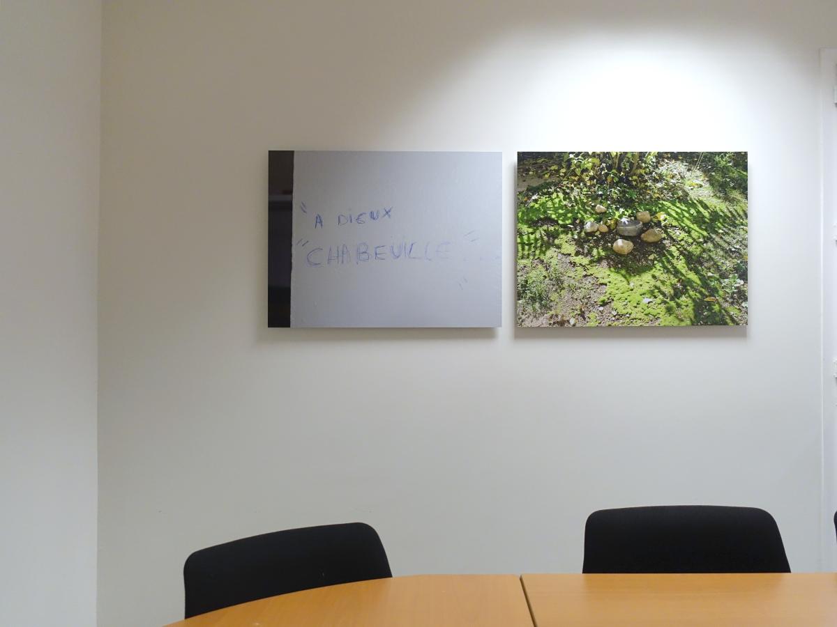 Arnaud Théval La mémoire invitée (2019) centre pénitentiaire de Valence. 