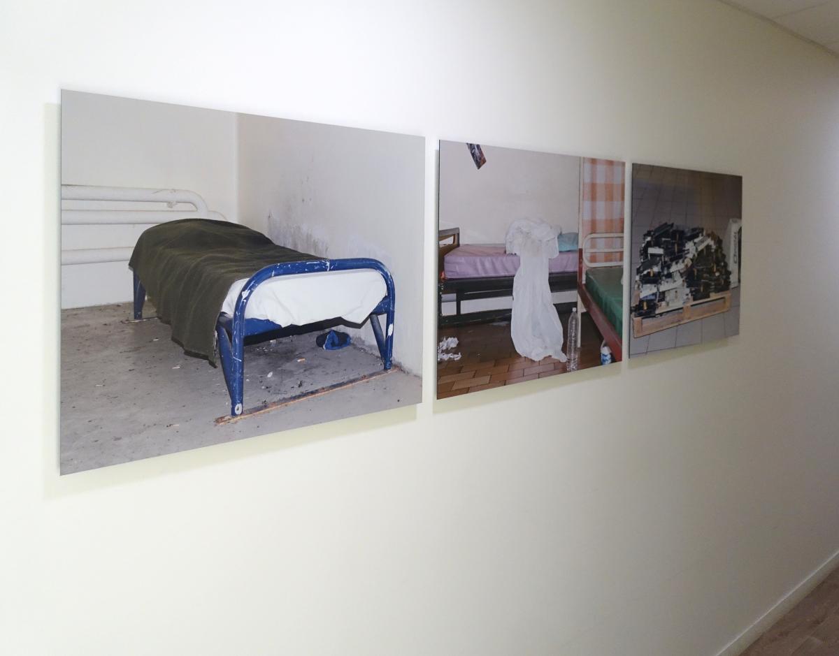 Arnaud Théval La mémoire invitée (2019) centre pénitentiaire de Valence. 