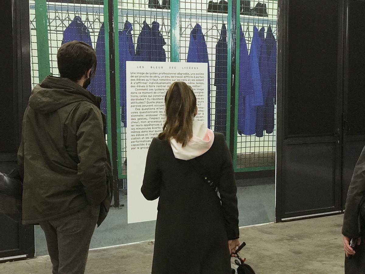 Exposition Bleu Blanc Rouge, quand l'art travaille l'école